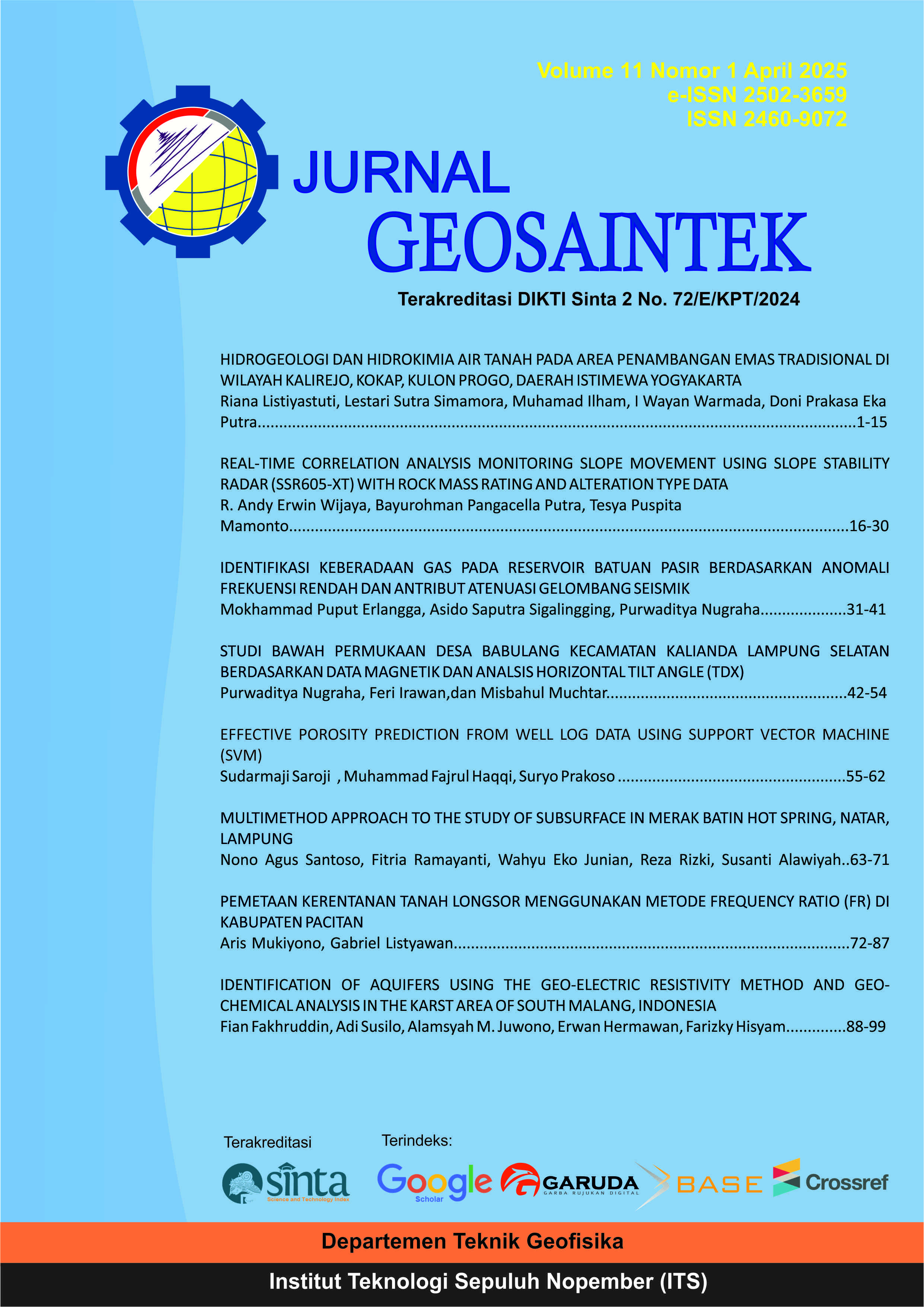 					View Vol. 11 No. 1 (2025)
				
